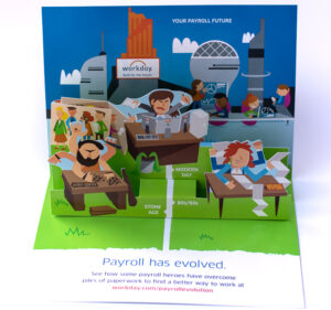 Direct mail pop up