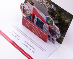 Direct mail pop up